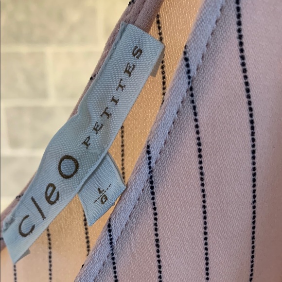 Cleo Pink Sleeveless Tie Front Top - Picture 2 of 4